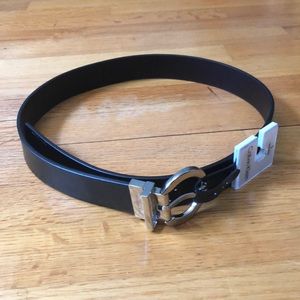 🆕 Calvin Klein Women Size S Black Reversible Belt
